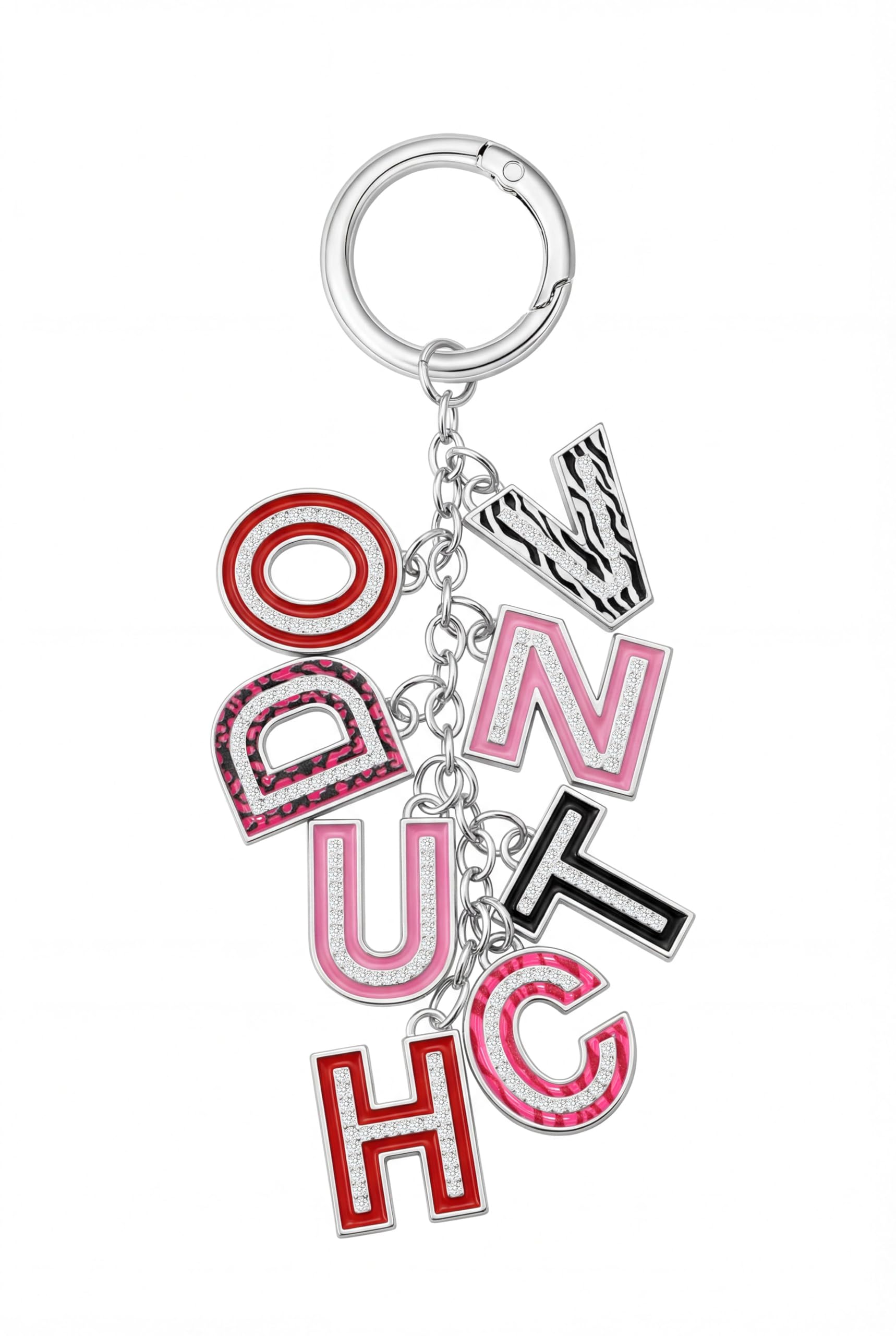 Rainbow Safari, Hinged Key Ring