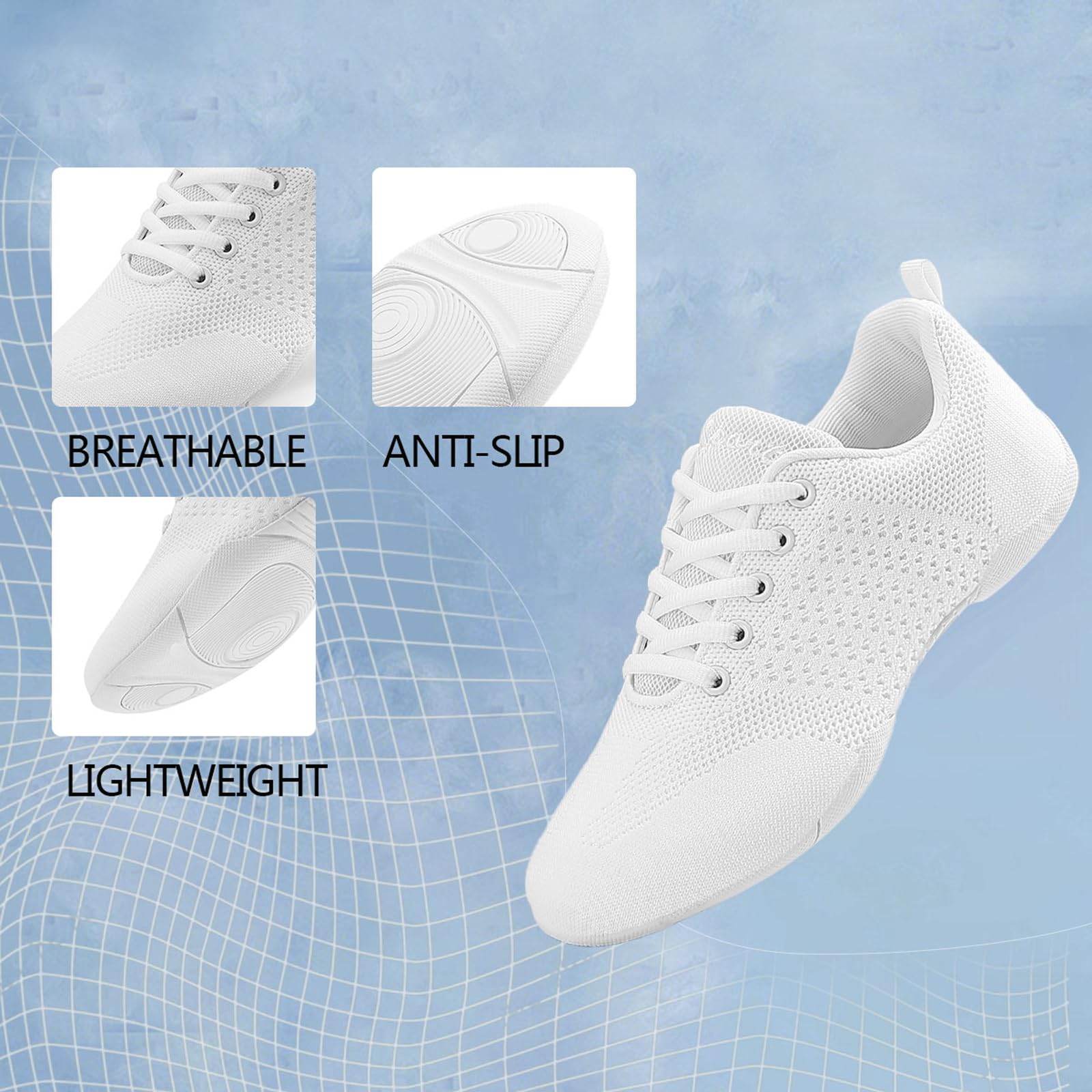 Cheer Chaussures Danse Athlétique Tennis Respirable Filles Femmes