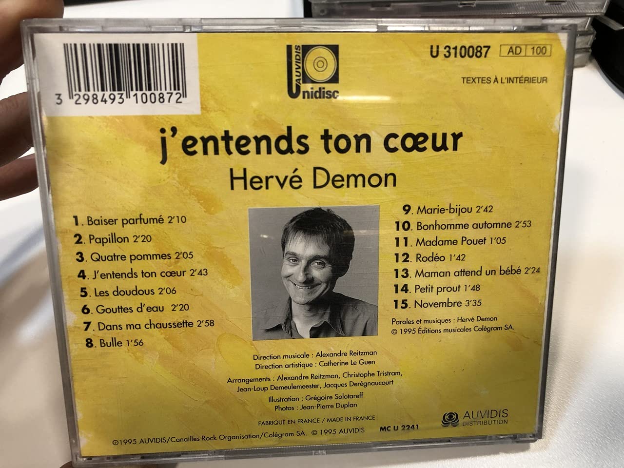 Herve Demon J Entends Ton Coeur Amazon Com Music Herve Demon J Entends Ton Coeur Amazon Com Music