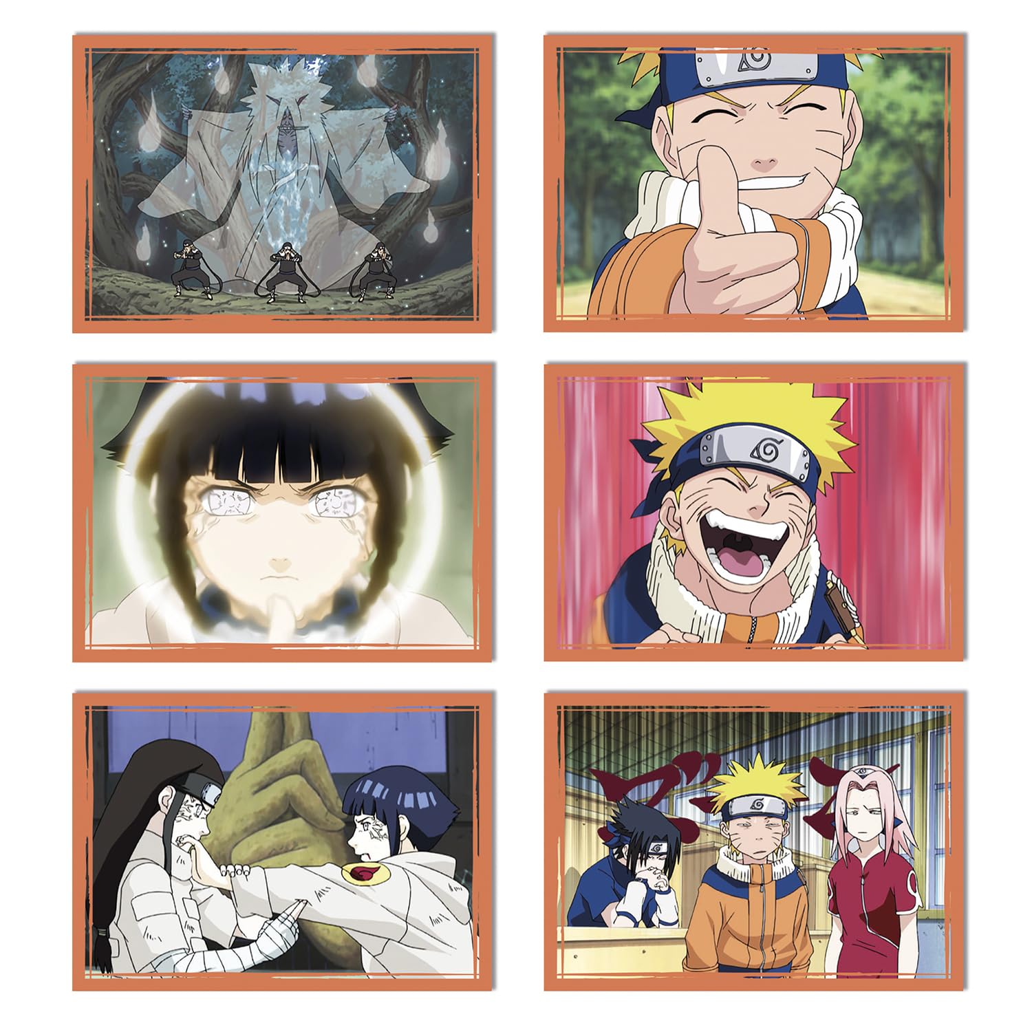 Panini Naruto-The Adventures of Ninja Pudełko 36 kieszeni, 005103BOX36F