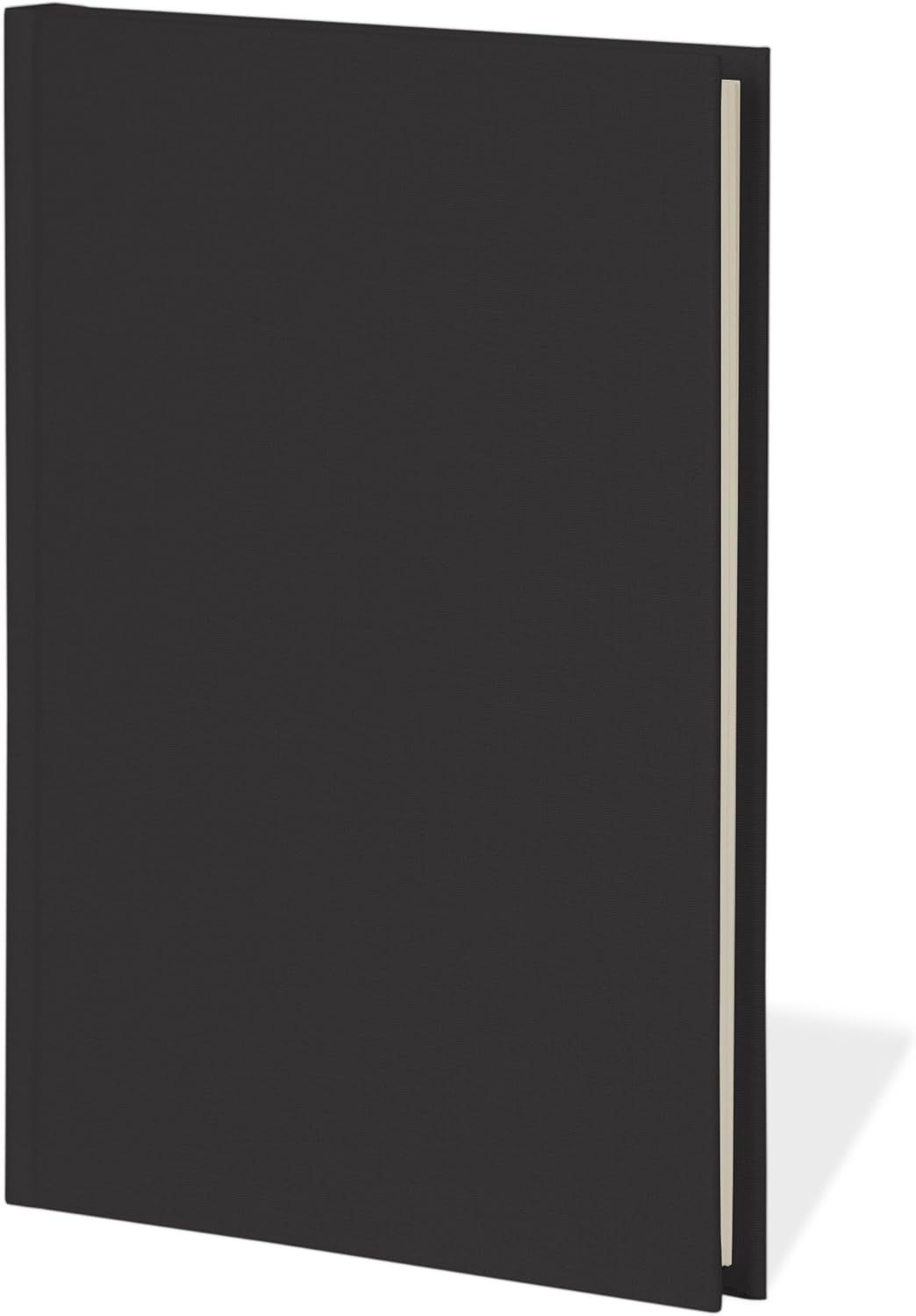 Semikolon Classic Bound Linen Writing Book, Black (02307)