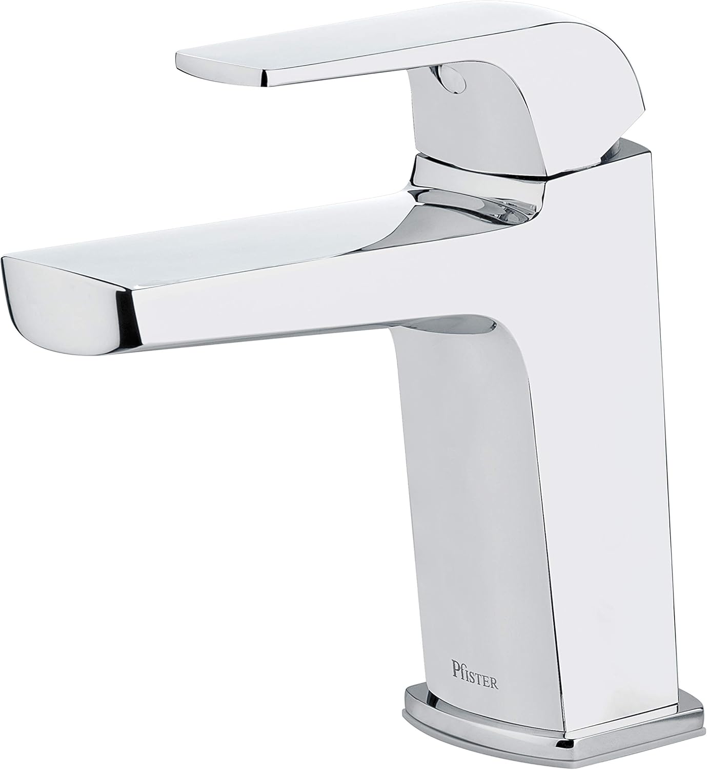Pfister Leen Polished Chrome Bathroom Faucet, Single Handle Bathroom