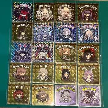 アズレン 謎解きスタンプラリー 購入特典ステッカー 20種