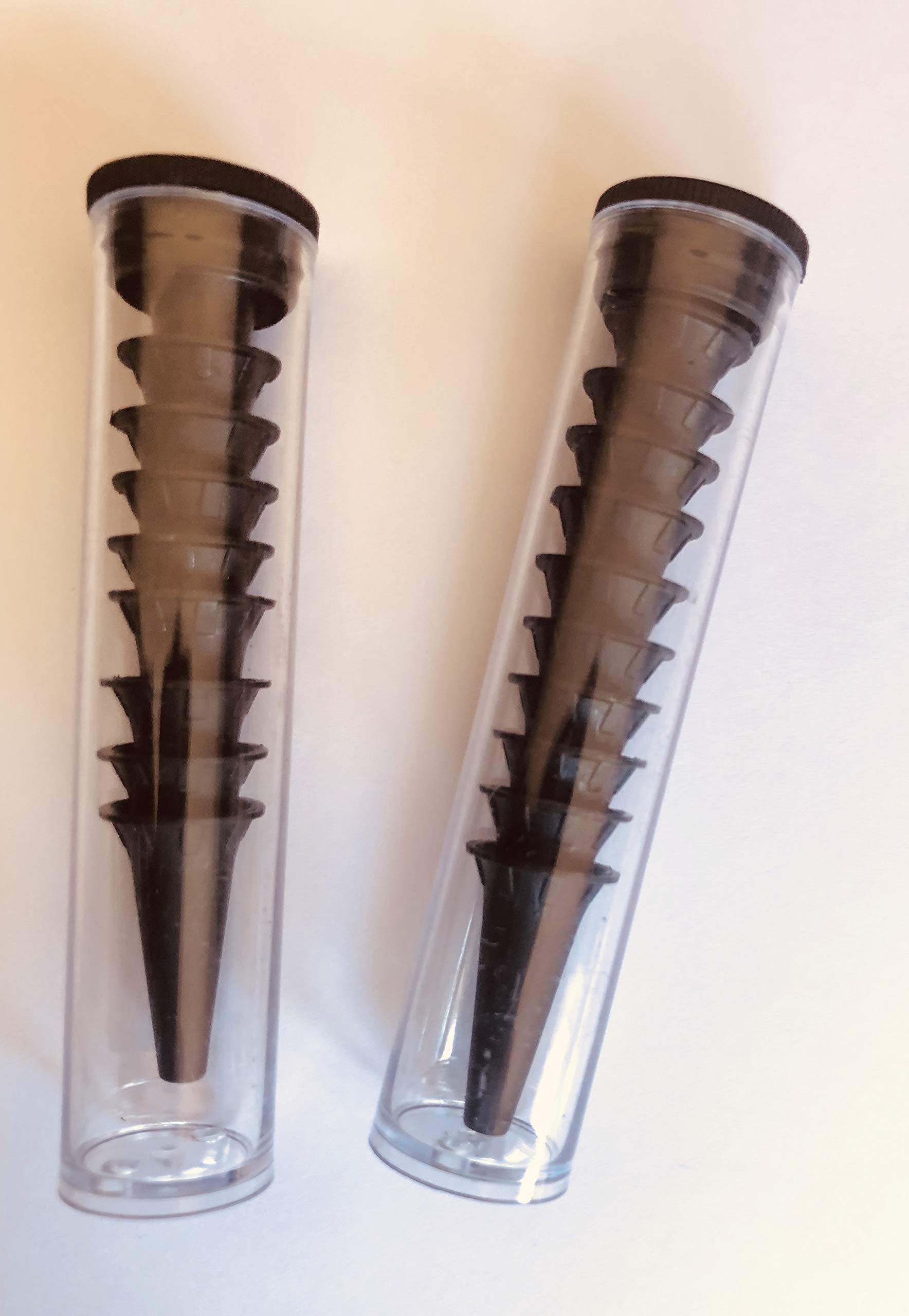 Espéculos desechables para otoscopio Real Star, nuevos, 10 en un tubo (2 tubos), 20 en total. 1,5 mm, 2,5 mm y 3,5 mm
