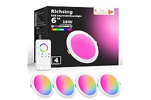 Smart Recessed Lighting: Illuminate Your Space with App & Alexa