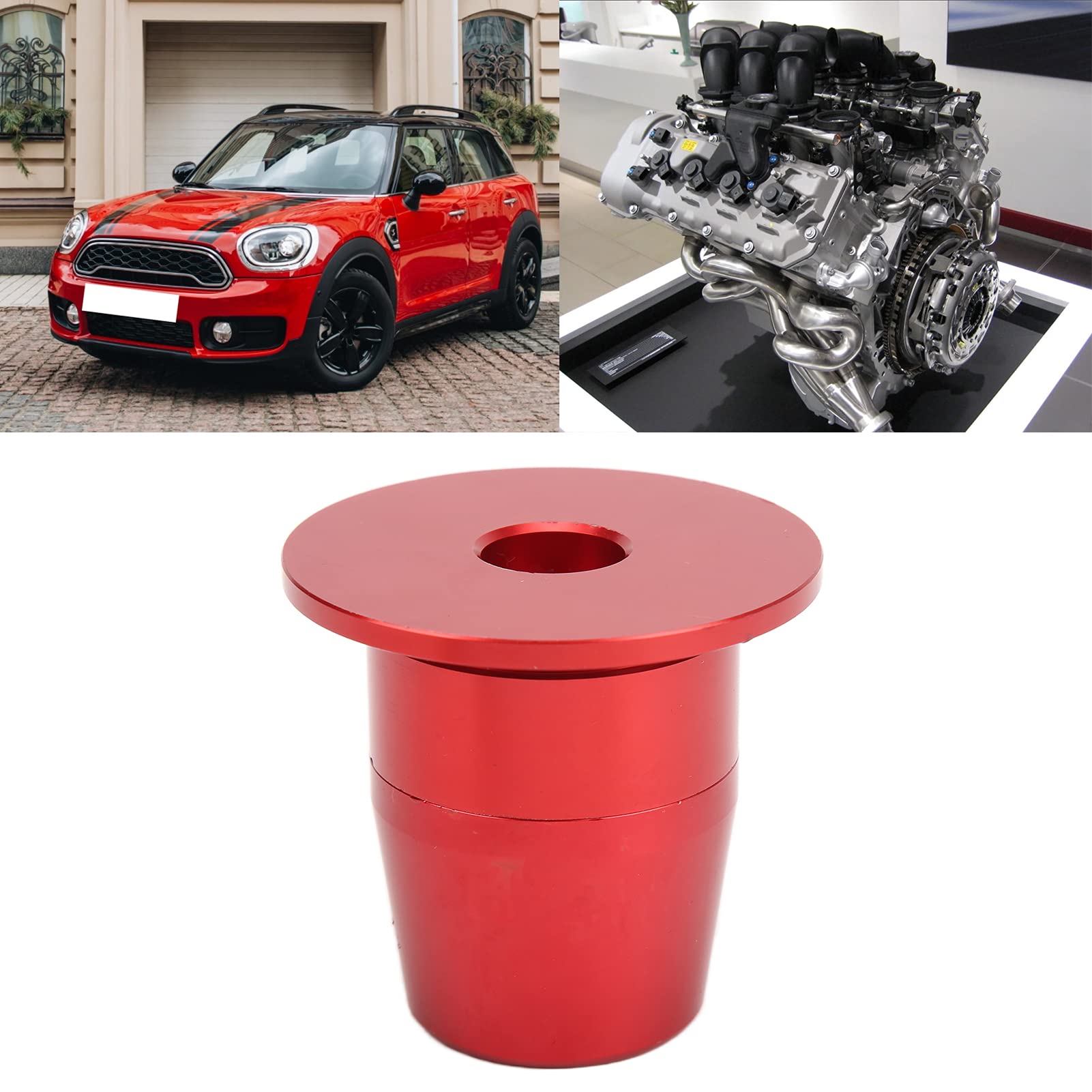 Herramienta de Alineación de la Cubierta del Cigüeñal Delantero de de Acero Rojo 2357900 Reemplazo 2 Series Mini Clubman Automóvil Reparación
