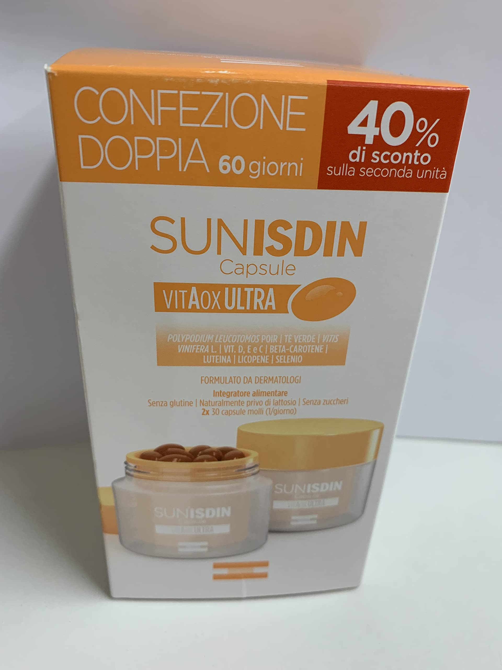 Isdin Sunisdin Capsule Duplo 2x30 Capsule