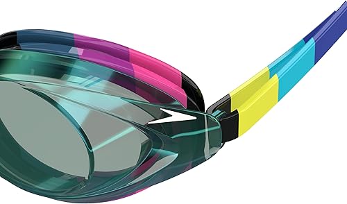 Vista 78 de Speedo Vanquisher 2.0 - Antiparras unisex espejadas, para adultos Negro/Jade/Diamante Esmeralda