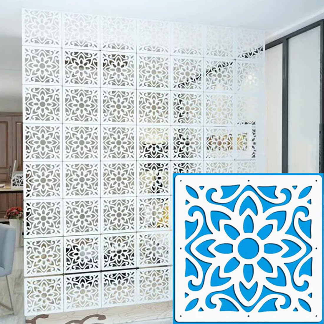 Écran de confidentialité blanc pour chambre et salon : créez un coin cocon chez vous
