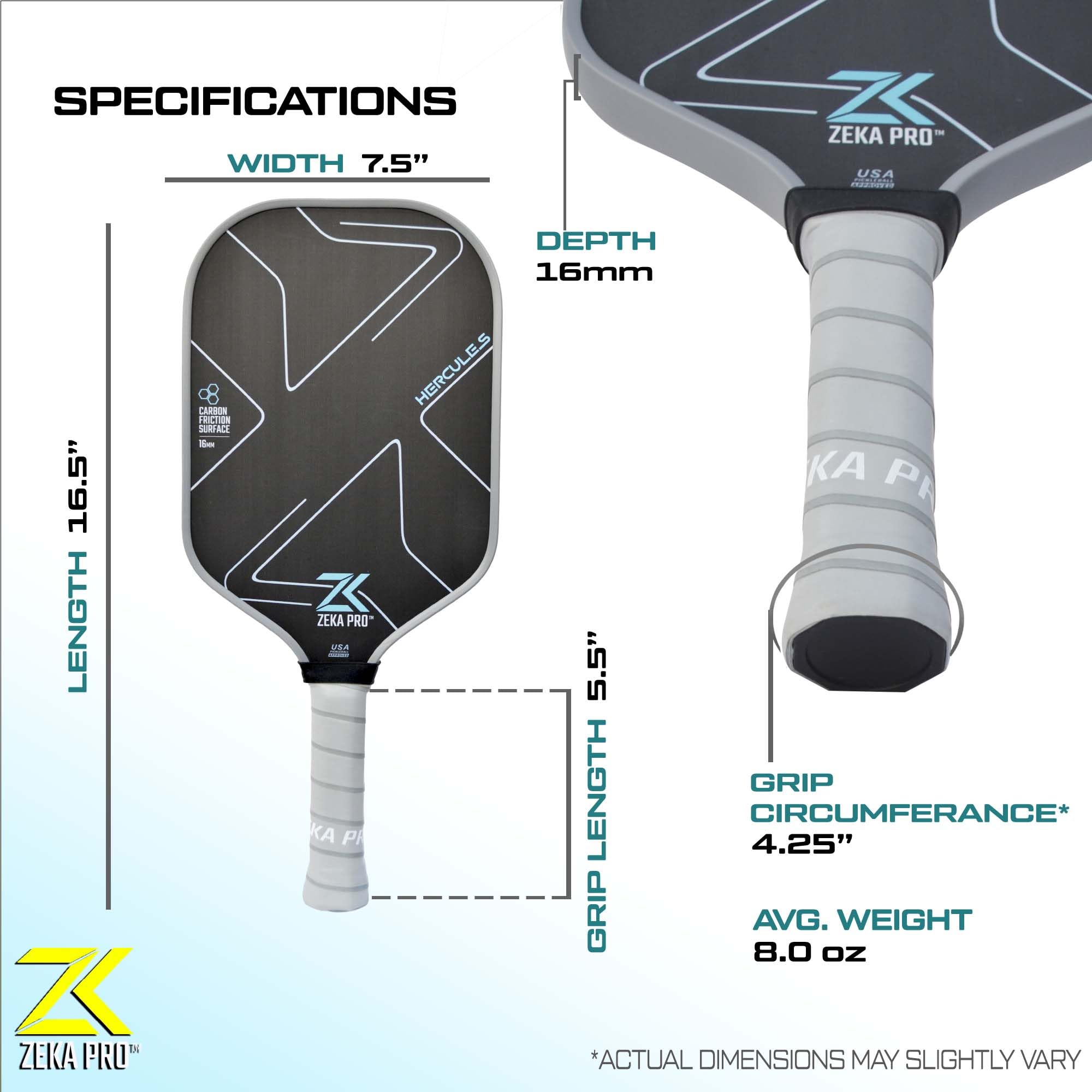 Amazon.com: T700 Raw Carbon Fiber Pickleball Paddle, 16mm Pp Core