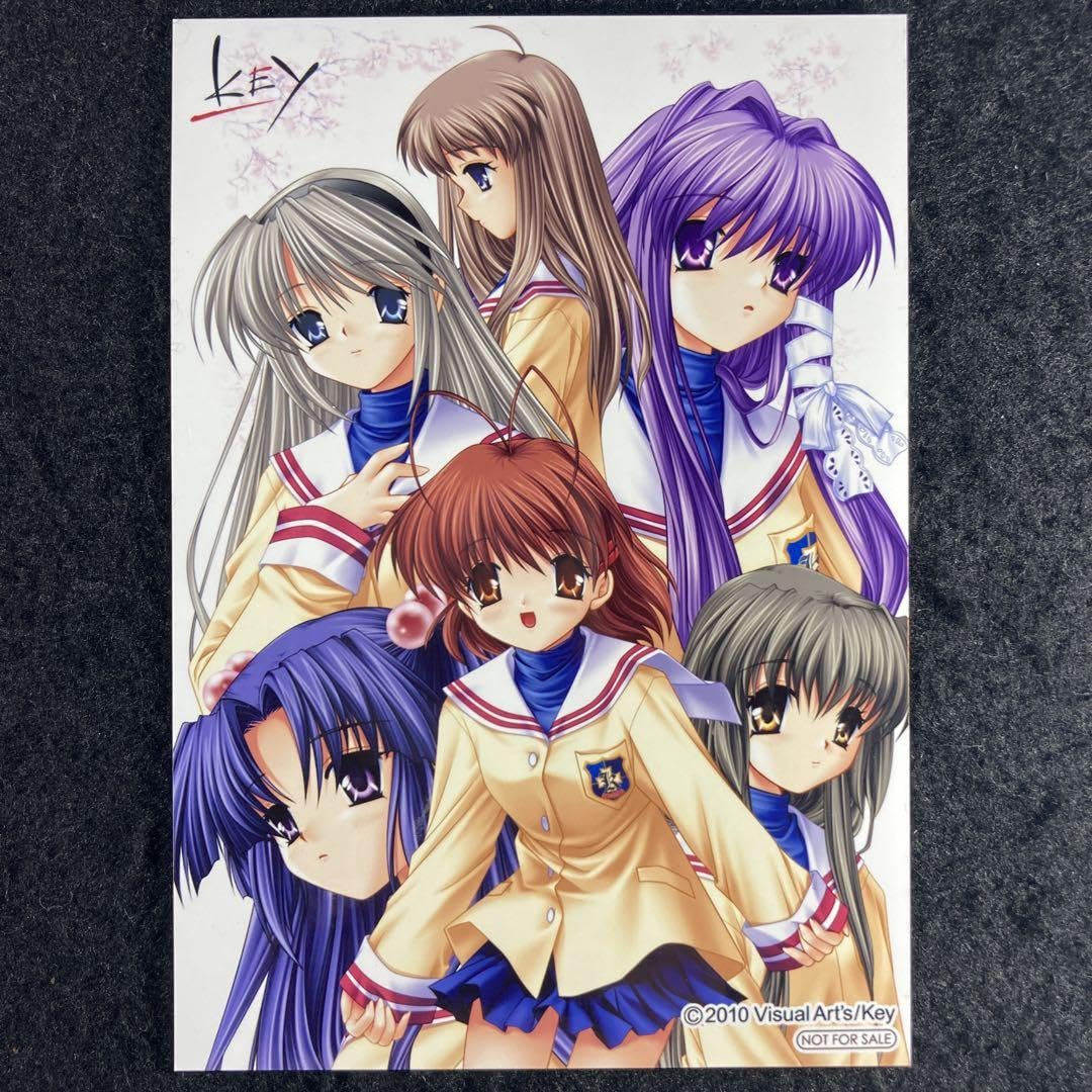 Amazon.co.jp: CLANNAD クラナド Key ブロマイド B7サイズ