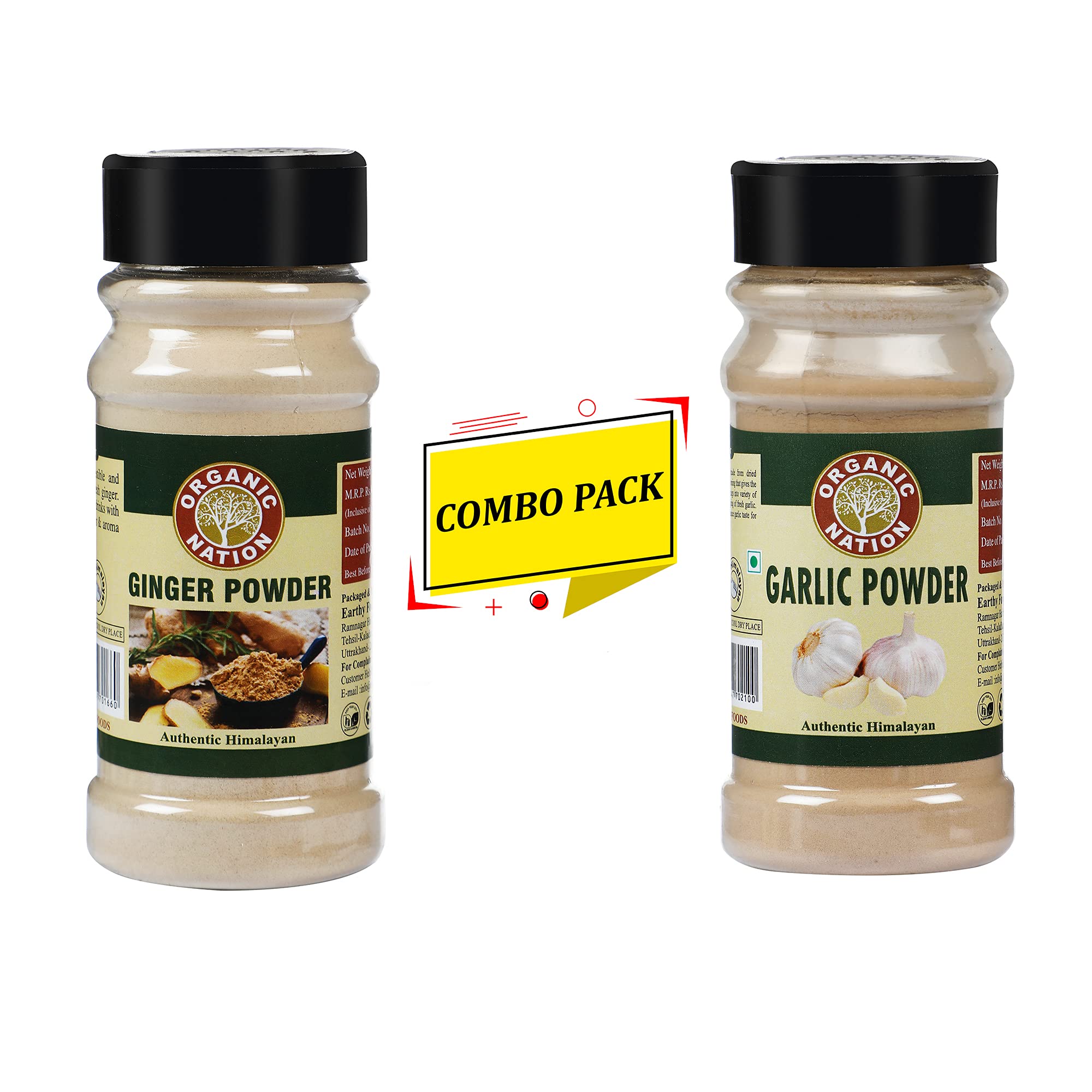 Ginger Powder And Garlic Powder | Ginger Powder 125gm| Garlic Powder 100 gm (B097KND4TQ) Amazon Price History, Amazon Price Tracker