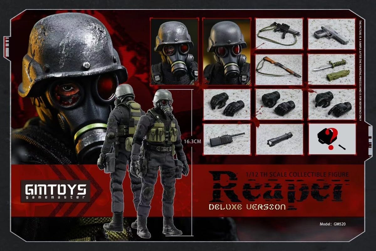 GMTOYS ハンク1/12 アクションフィギュア Amazon.co.jp: Gmtoys GM520 1/12 スケール 死神 ハンク アクション