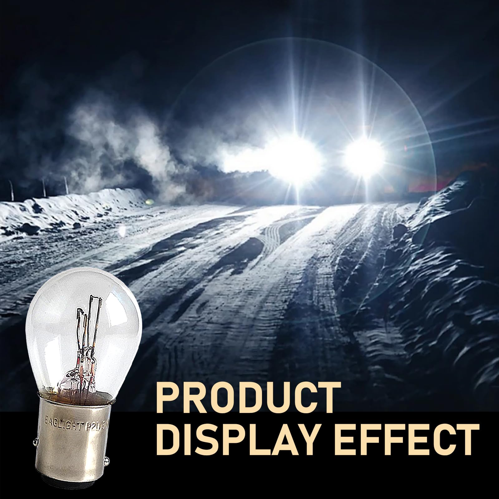 10PCS 1157 Bulb Tail High and Low Brake Light Bulb P21 5W S25 2057 2357 7528 BAY15D Light — view 6