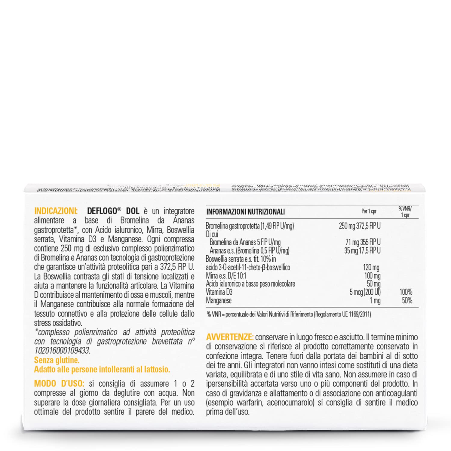 Deoflogo® Dol Stardea 30 Compresse Da 1050mg