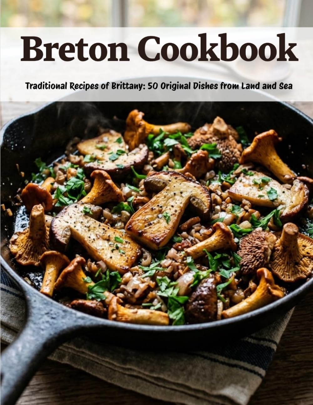 Breton Cookbook: Traditional Recipes of Brittany: 50 Original Dishes From Land and Sea