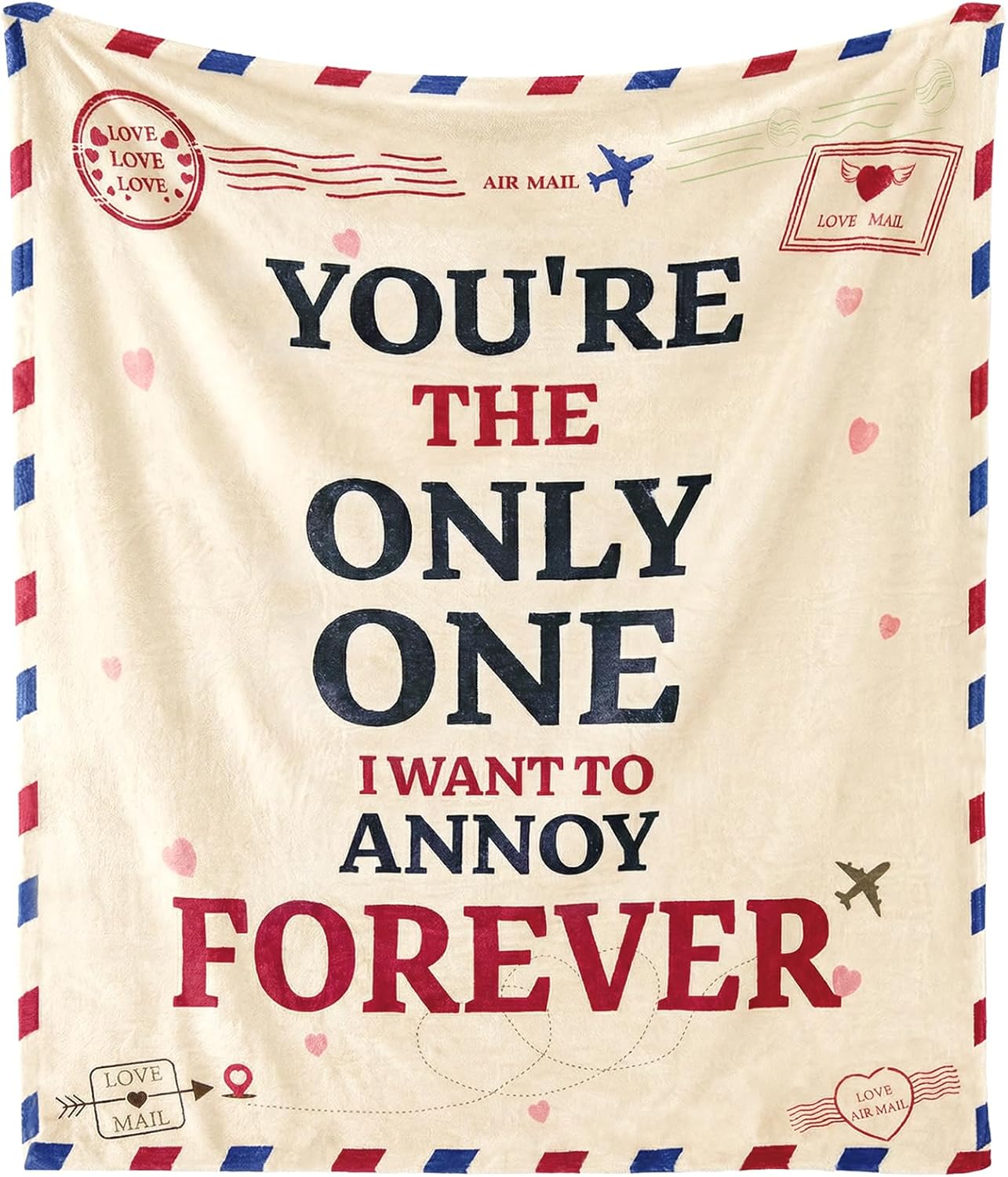 OurWarm Valentines Day Anniversary Couple Gifts for Women, Soft Fleece Throw Blanket 50x60 in, Birthday Romantic Gifts for Wife Girlfriend Husband Boyfriend, I Love You Gift for Him Her - Image 8