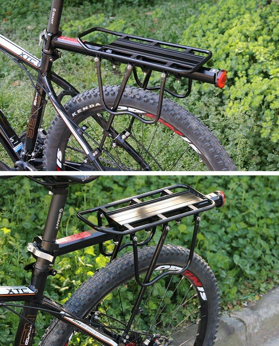 KMT Transportin Bicicleta Porta equipajes Trasero Parrilla Bici Soporte Aluminio