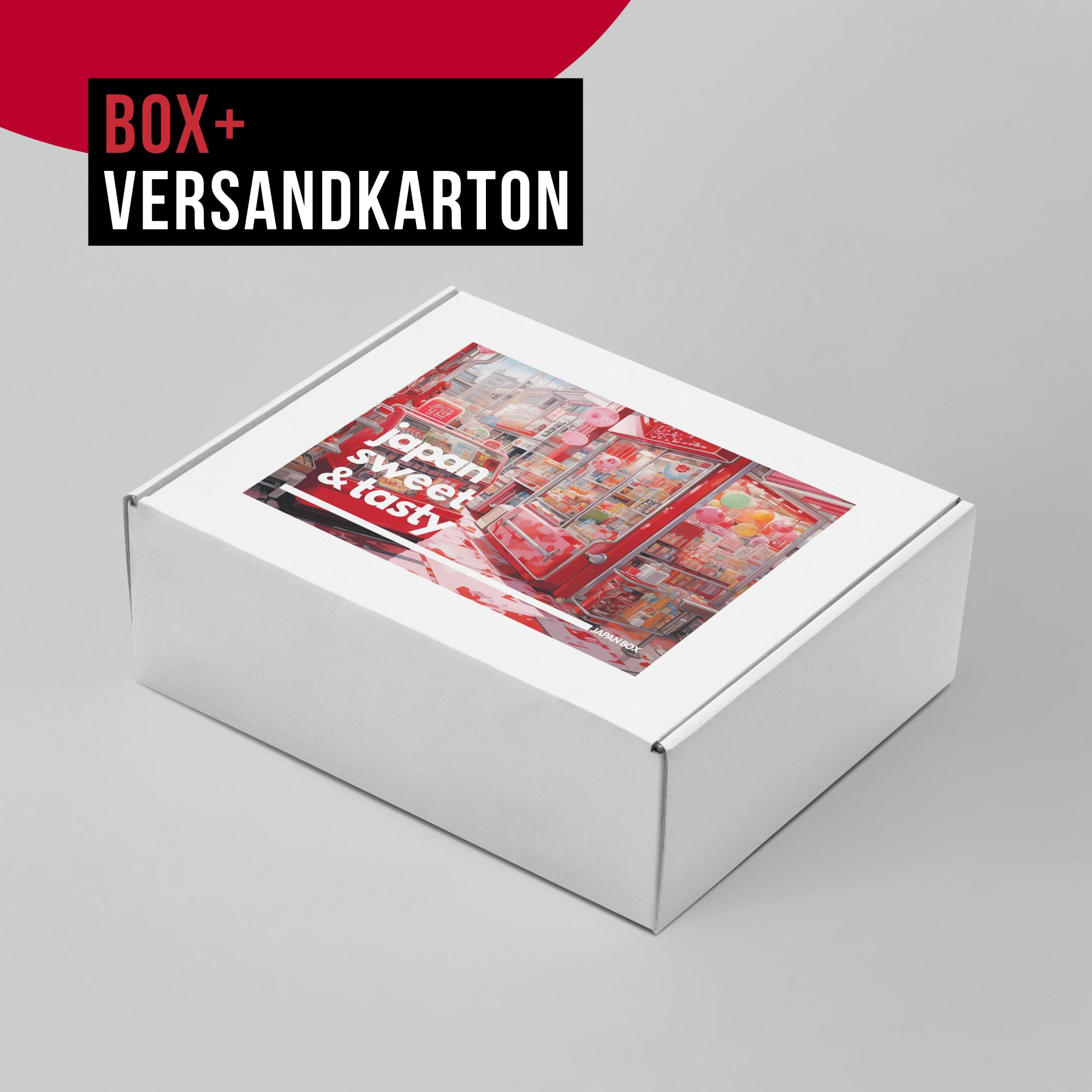 boxtasy Japanische Süßigkeiten Box erstellt mit Sweets Snacks Bonbons Candy und Chips aus Japan mit über 25 Teilen als Geschenk-Set Probierpaket Probierset