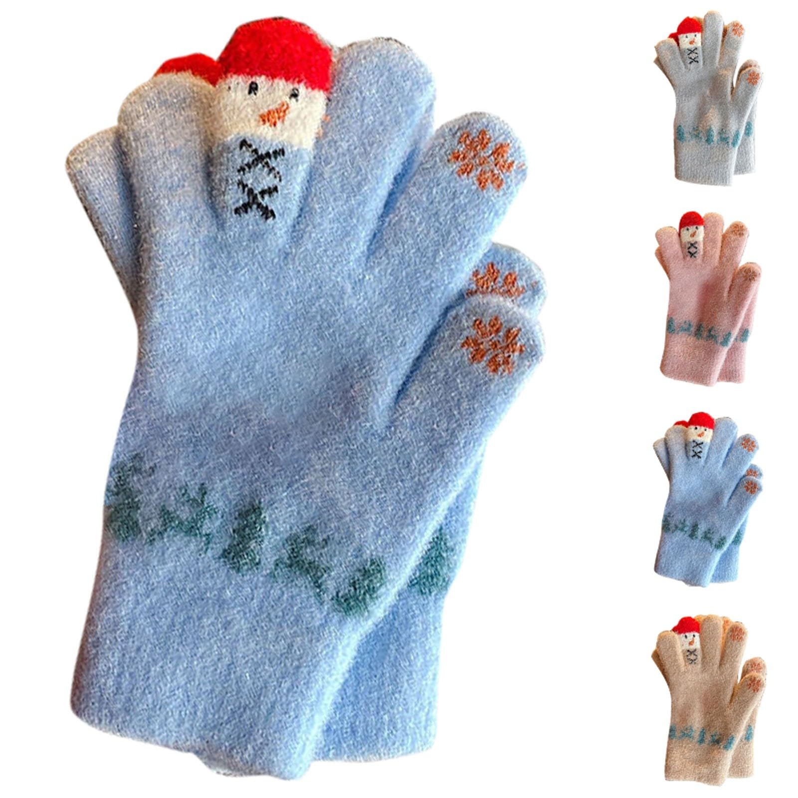 Nike Childrens/Kids 2024 Knitted Gloves (S, M) (Gray)