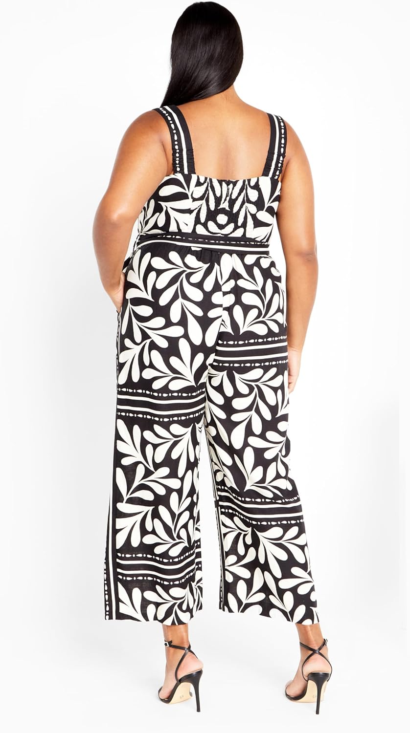 City Chic Plus Size Jumpsuit, Modern Muse Jumpsuit - Image 4