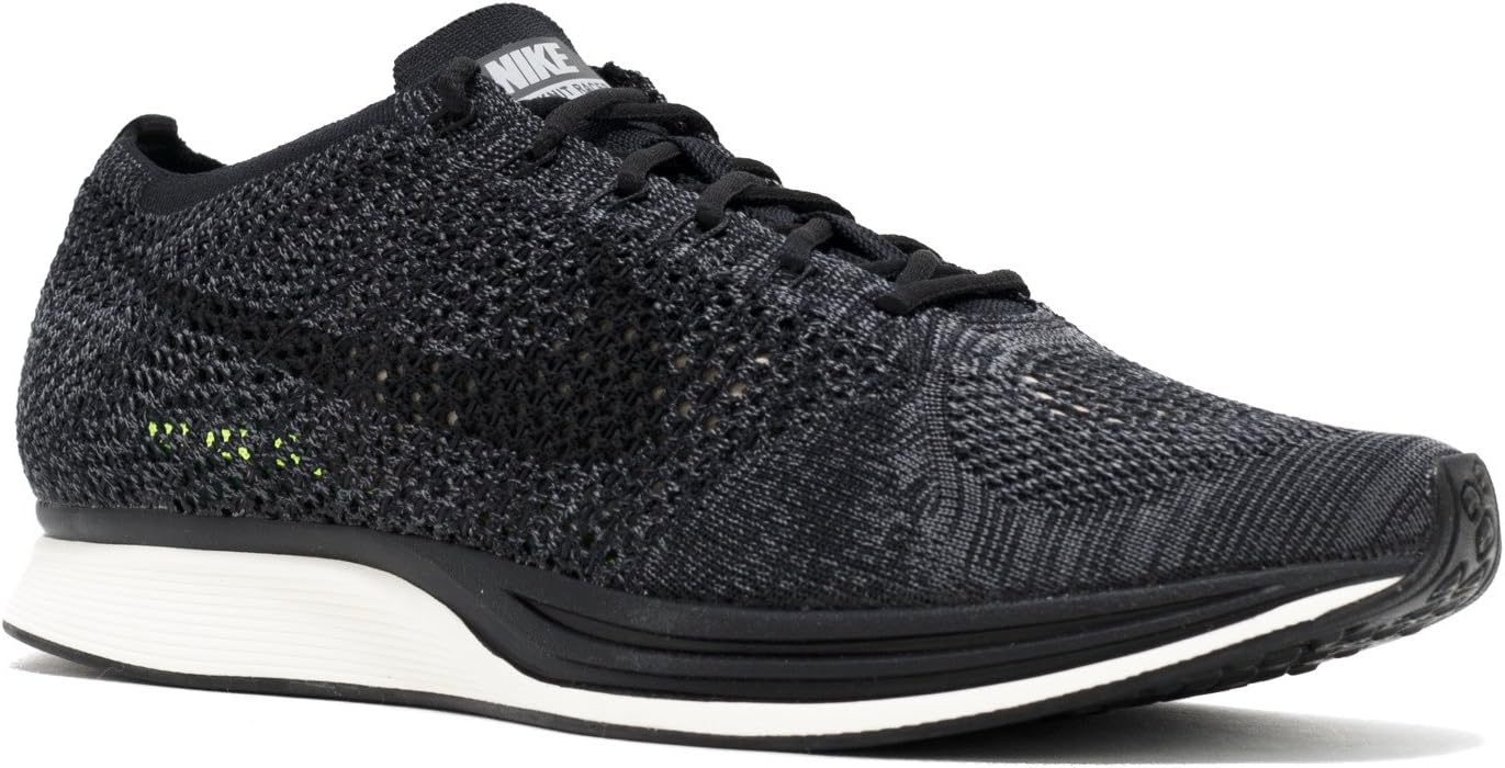 NIKE Flyknit Racer Blackout - Black/Black-Dark Grey-Volt Trainer