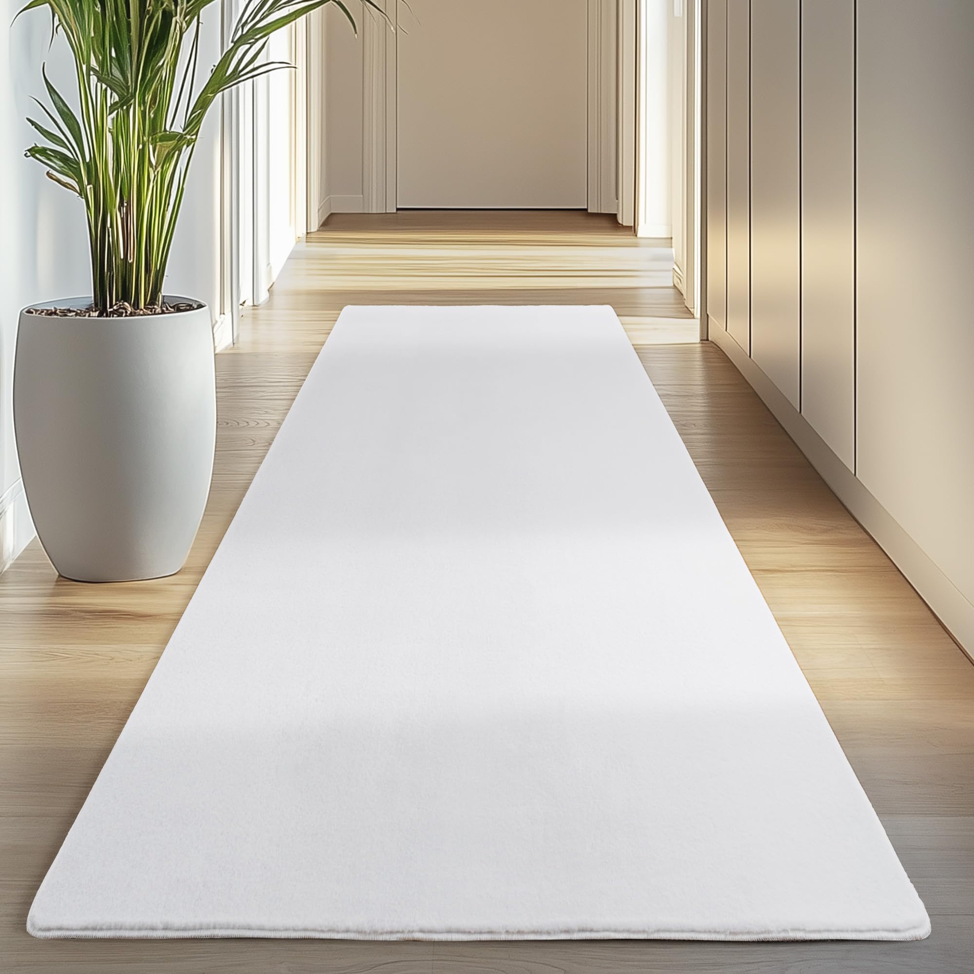 Carpettex Teppich Kurzflor Teppich Waschbar, rund, rutschfest & weich, modernes einfarbiges Design für Wohnzimmer, Schlafzimmer, Küche & Kinderzimmer.