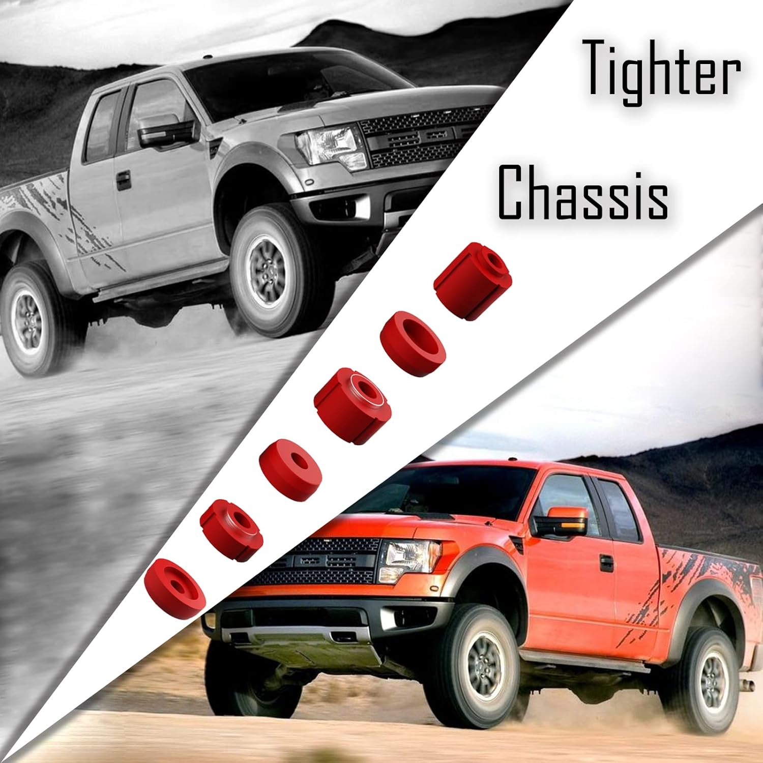 Buy STRONNOW KF04050BK Body Kit Polyurethane Bushings for Ford F150