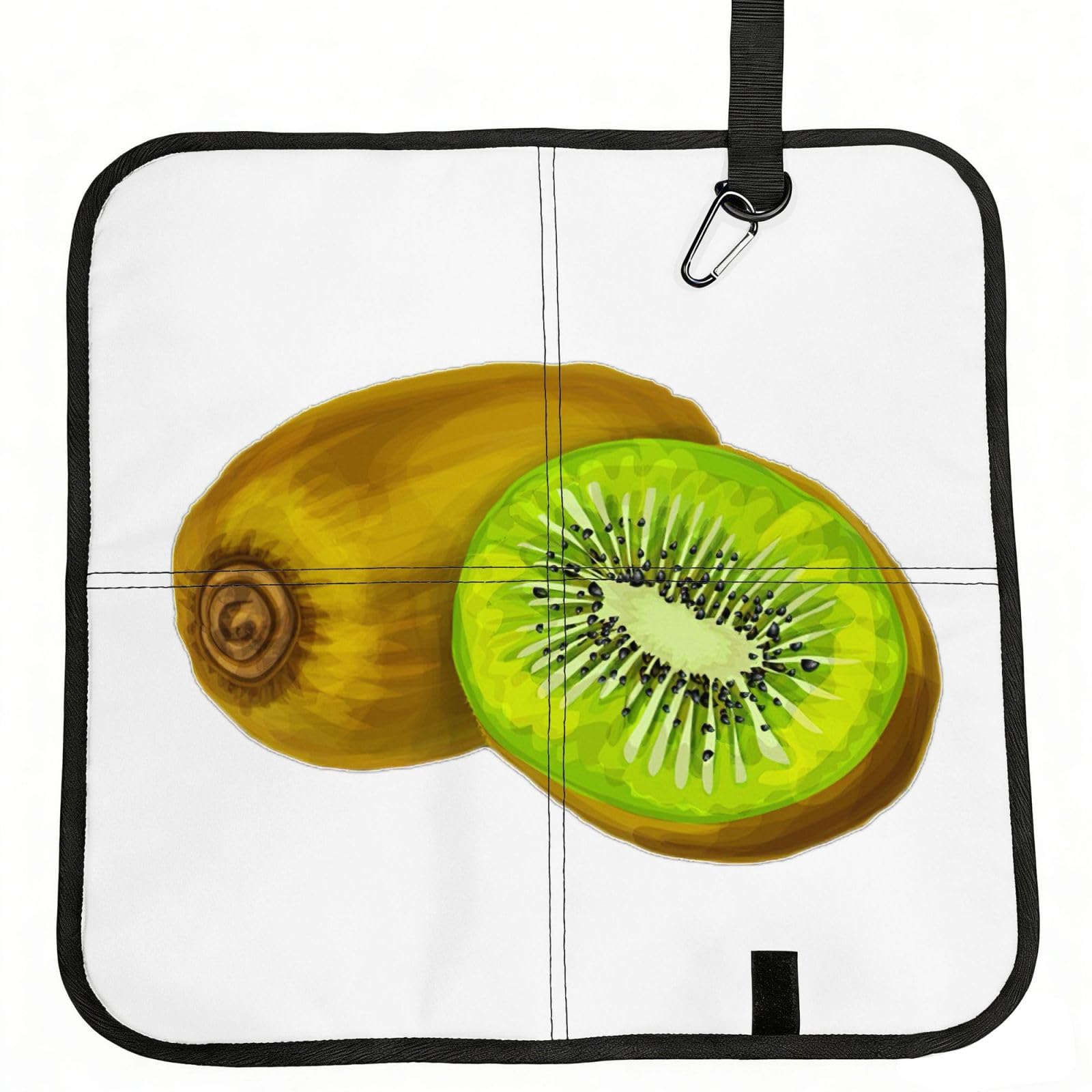 YQxwJL Kiwi Print Foldable Seat Cushion, Oxford And Pvc Waterproof Portable Seat Pad For Outdoor Camping Hiking