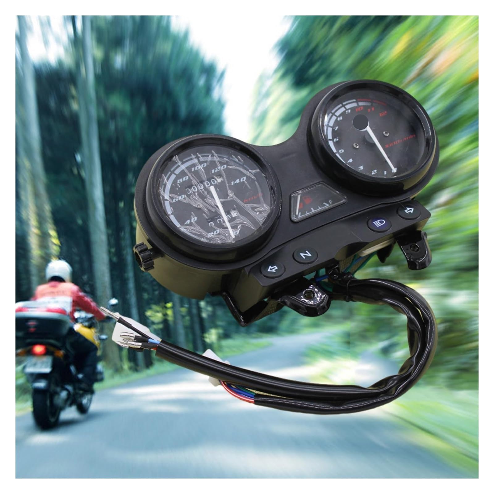 Moto Compteur Vitesse Accessoires de Moto Instrument jauge numérique Remplacement la Vitesse Vous apporte Une expérience d'utilisation, pour Ybr 125