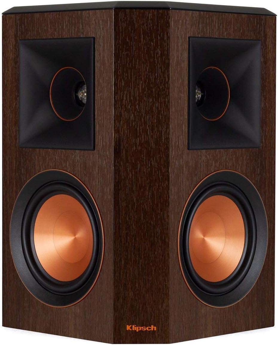 Discount Klipsch RP-502S Surround Sound Speakers (Pair) (Walnut) Discount 70% Klipsch RP-502S Surround Sound Speakers (Pair) (Walnut)