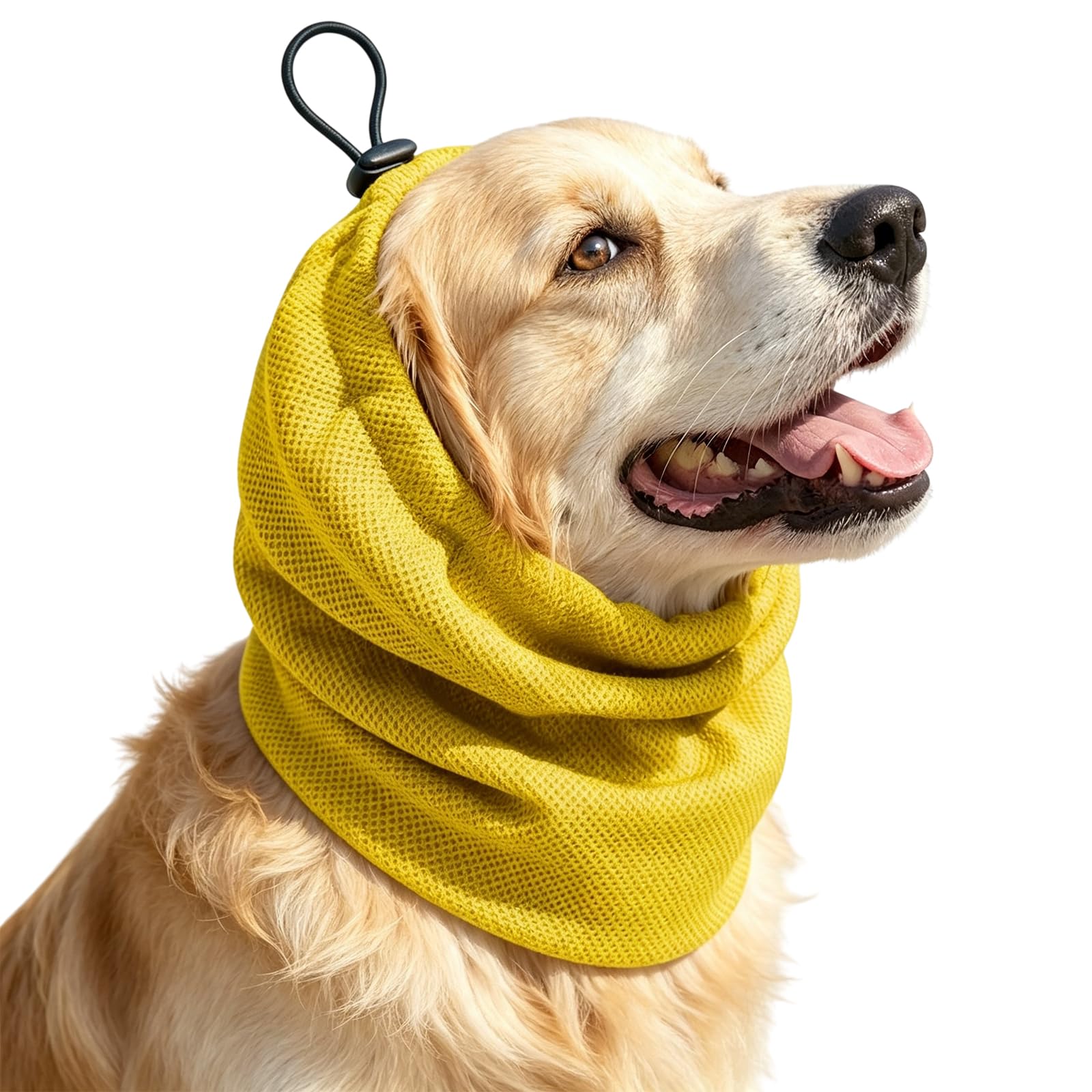 WHGHG Cooling Dog Snood Anti Grass Seed Breathable Ear Protector