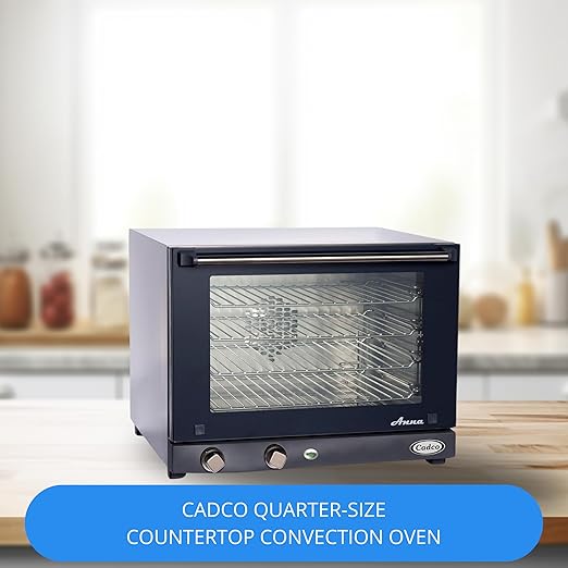 Horno de Convección Compacto Cadco OV-023, 1.75 pies³, 2700W miniatura 8