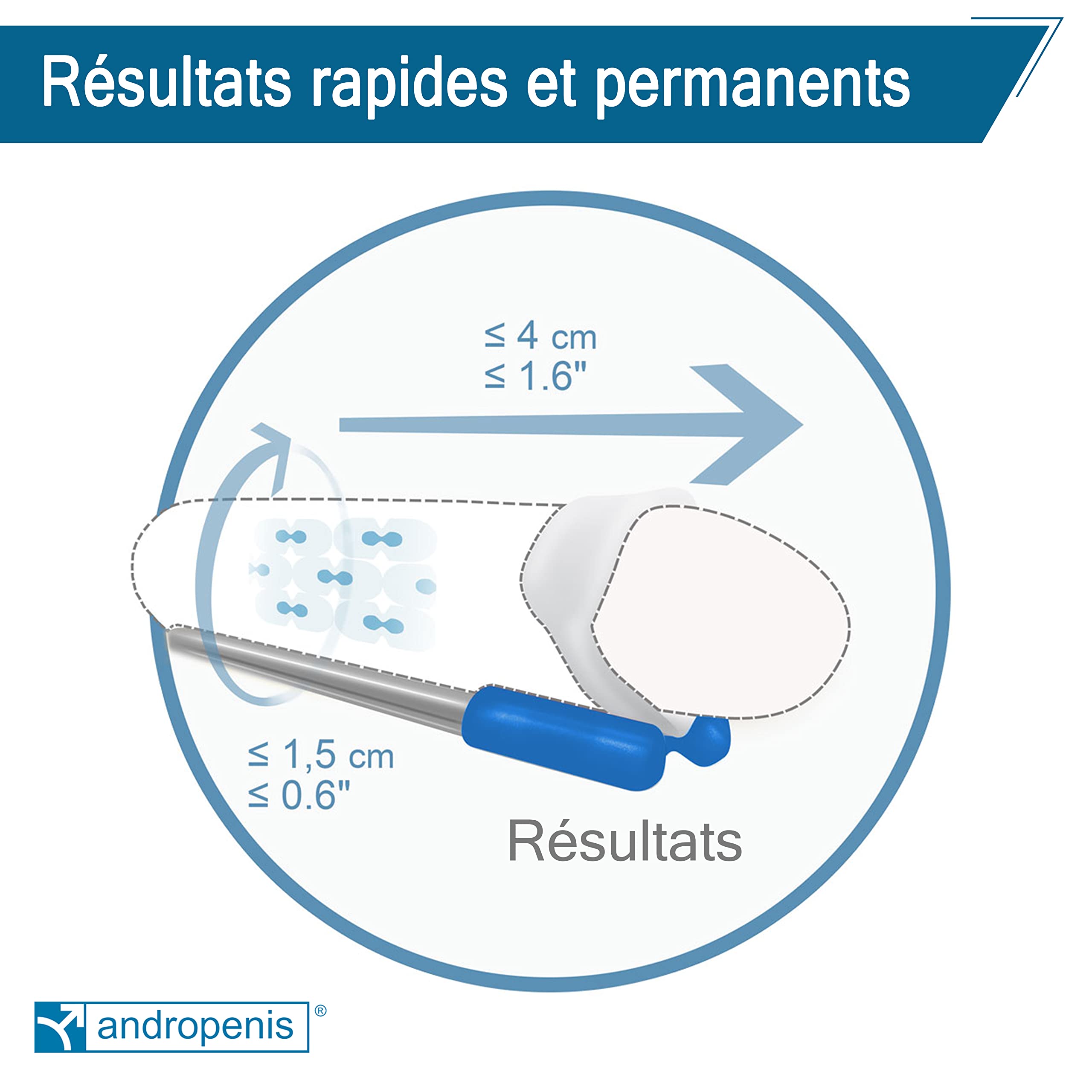 Agrandir son Pénis - Andropenis Pro - Extenseur de Pénis Masculin - Augmenter la taille de Pénis