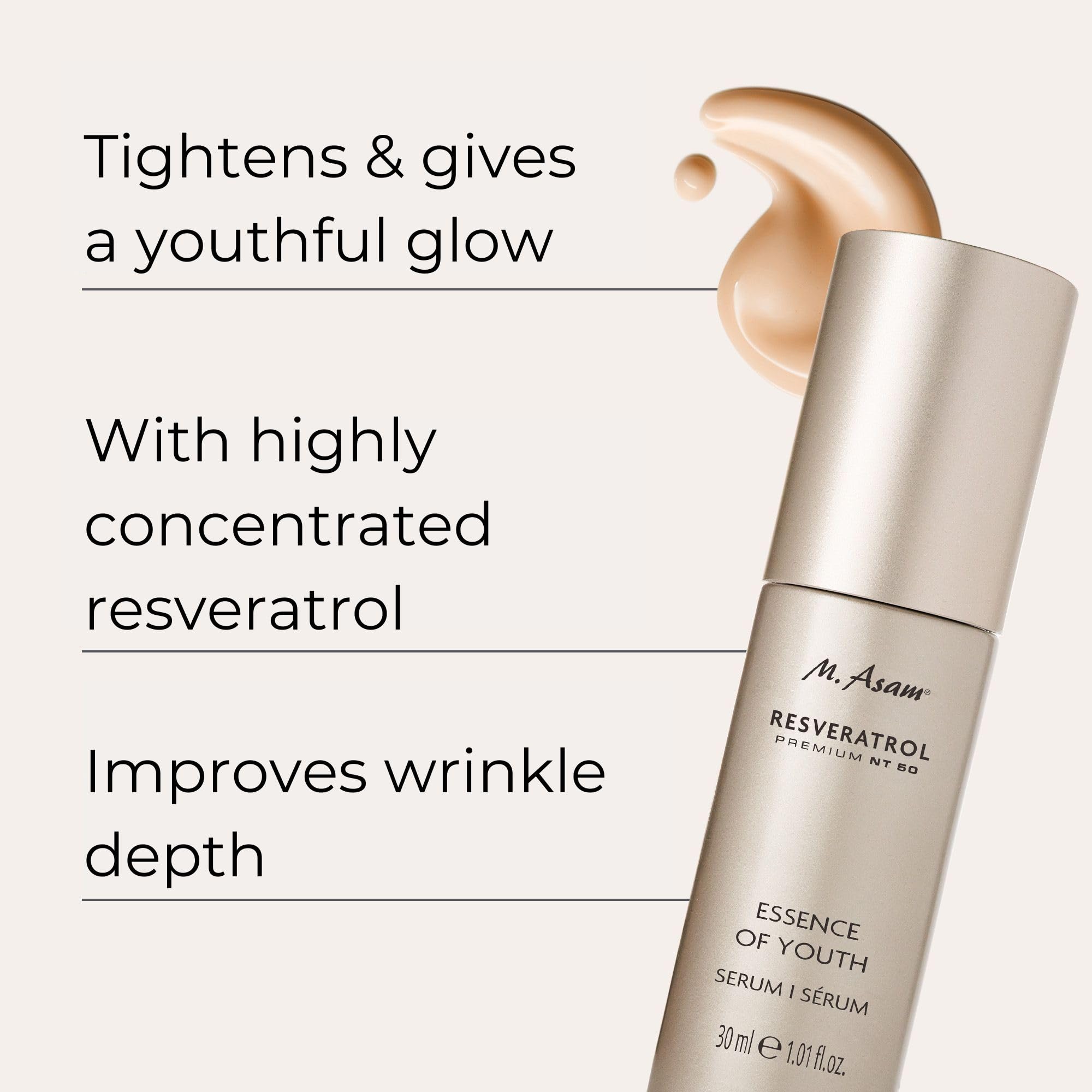 M.Asam Resveratrol Premium Essence of Youth Serum 30 ml
