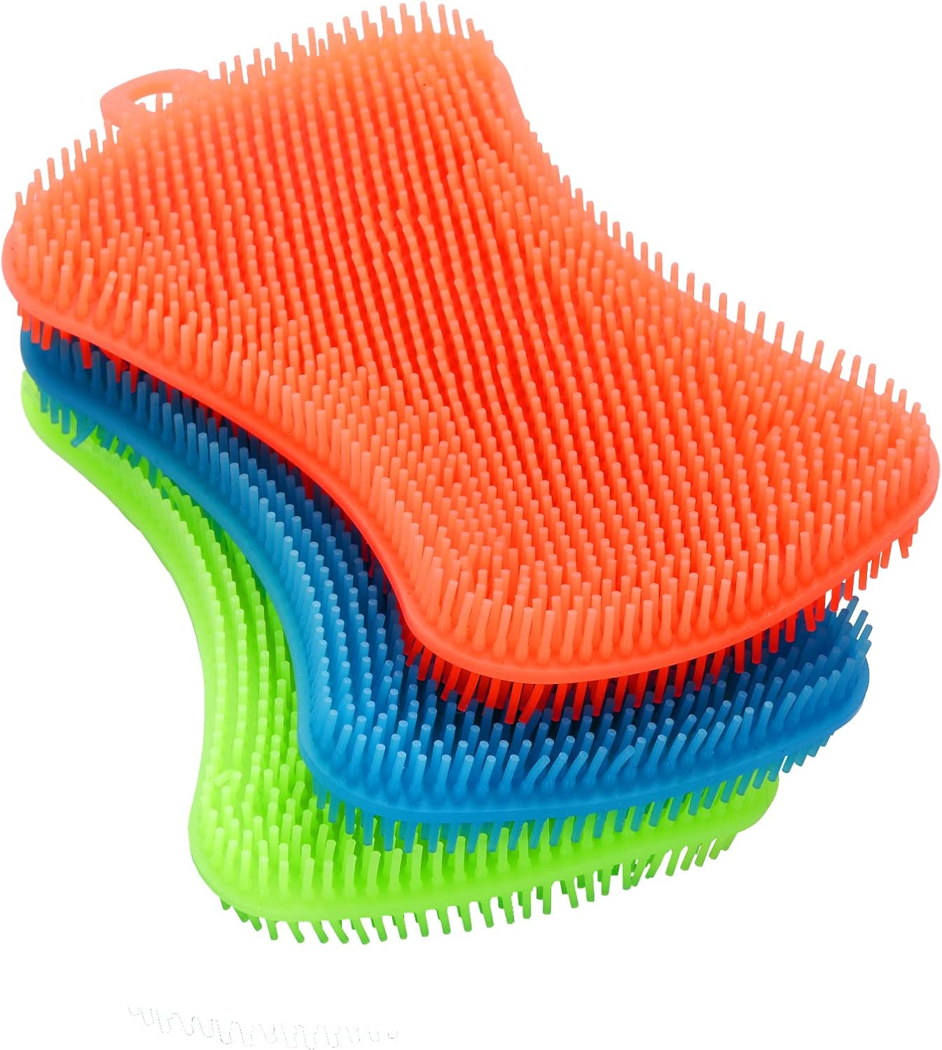 3PCS OstWony Silicone Dish Sponges