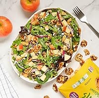 Vista 2 de Mitades de nuez cruda de 32 onzas (paquete de 2 de 16 onzas) Nueces deliciosas y naturales Sin gluten, aperitivo de proteínas a base de plantas