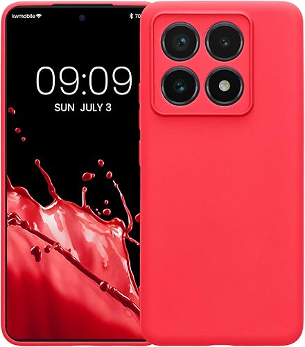 Vista 892 de kwmobile Funda compatible con Xiaomi Redmi Note 11 / Note 11S - Funda protectora de silicona TPU suave y delgada - Azul Báltico Azul (Baltic Blue)