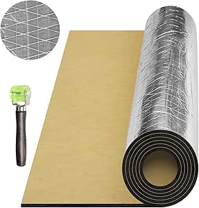 Storystore 394 mil 16.5 sq ft Car Sound Deadening Mat, Heat & Noise Insulation