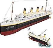 Titanic Building Blocks Set, Toy Ship Model Kit, Building Bricks Sets for Adults or Kids 6 Year Old, Compatible with Major Brands, 2022 Pieces Gift for Christmas Boys Girls Adults (2022pcs)