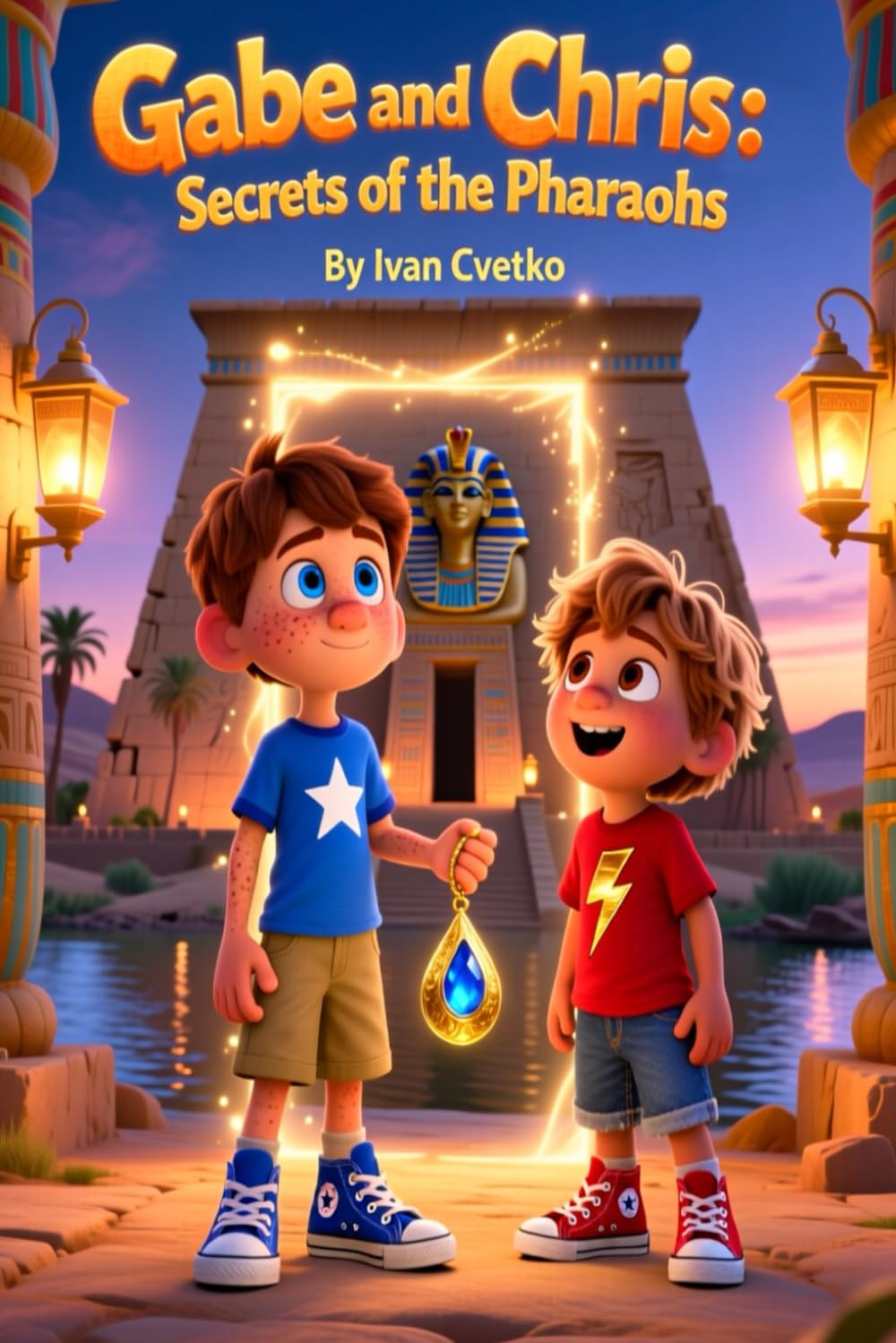 Gabe and Chris: Secrets of the Pharaohs: A Magical Time-Travel Adventure Along the Nile (Gabe and Chris: Time Adventures)