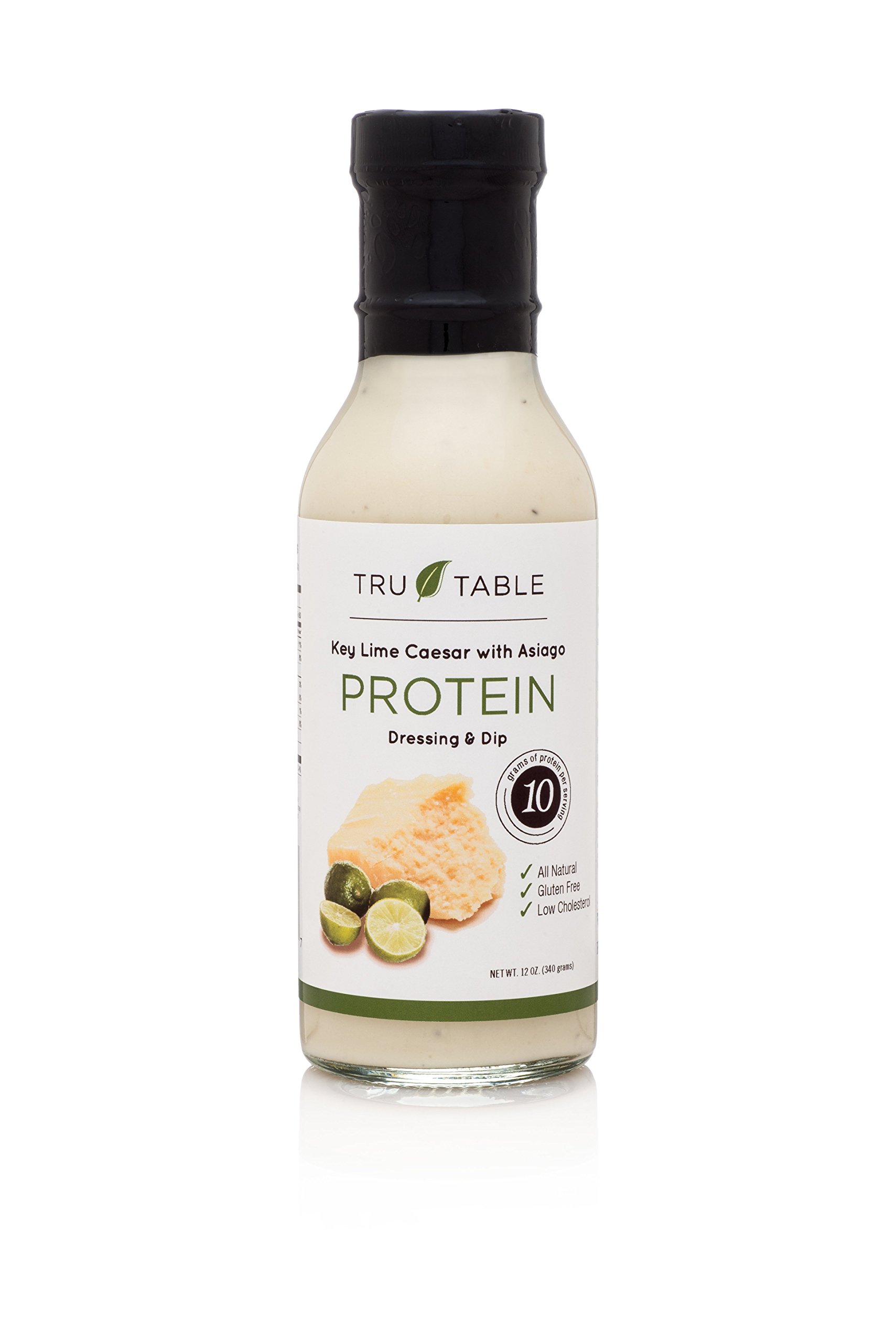 Tru Table Protein Dressing, Key Lime Caesar, 12 Ounce