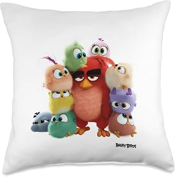 Angry Birds Hatchlings Takeover Throw Pillow