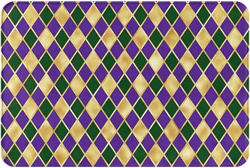 Tapete para el día de San Valentín Mardi Gras 2023 tapete para puerta de entrada tapete para baño tapete de bienvenida tapete para porche 20 x 32