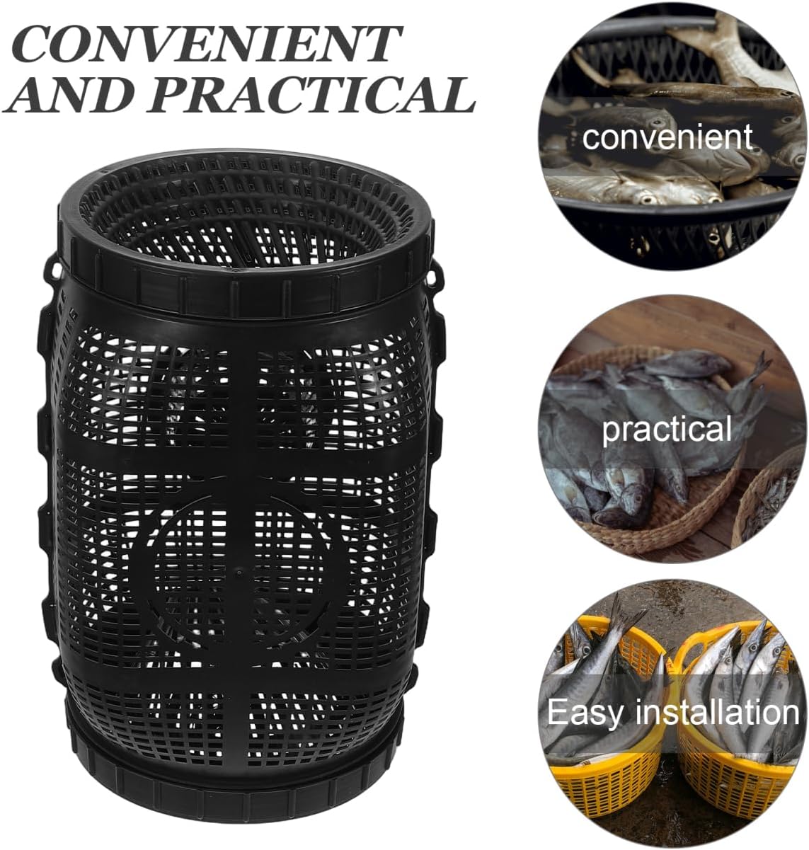 Milisten Fish Breeding Box Crawfish Trap for Ponds Sustainable Construction for Secure Fish Retention