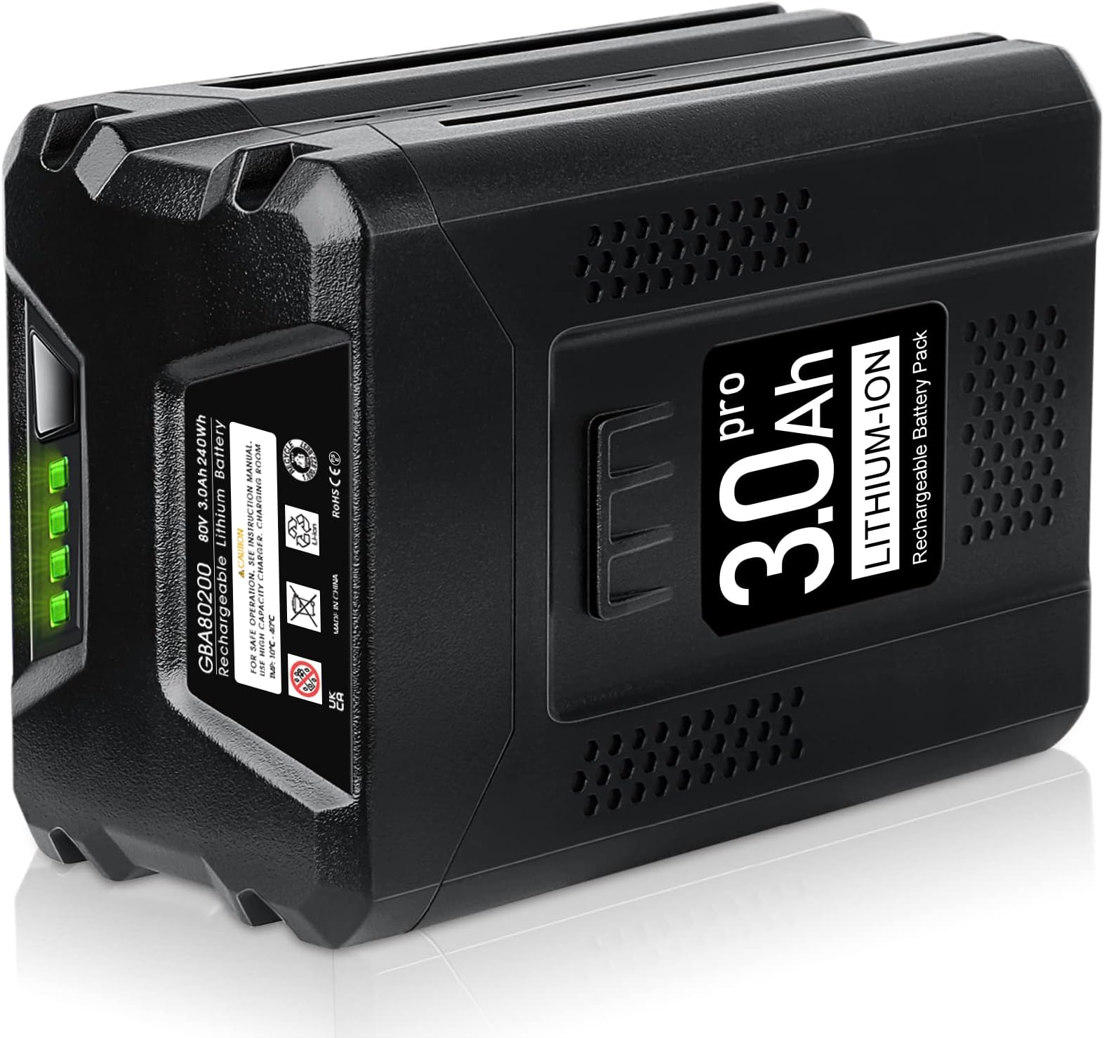 Enegitech 80V 3.0Ah Battery Replacement for Greenworks PRO