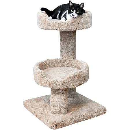 Prestige Cat Trees Beige Solid Wood Cat Sleeper, Large