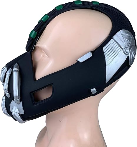 Miniatura 10 de BaronHong Bane - Máscaras faciales de destructor de máscaras de Dark Knight Rises, personaje de la película, accesorios de disfraz