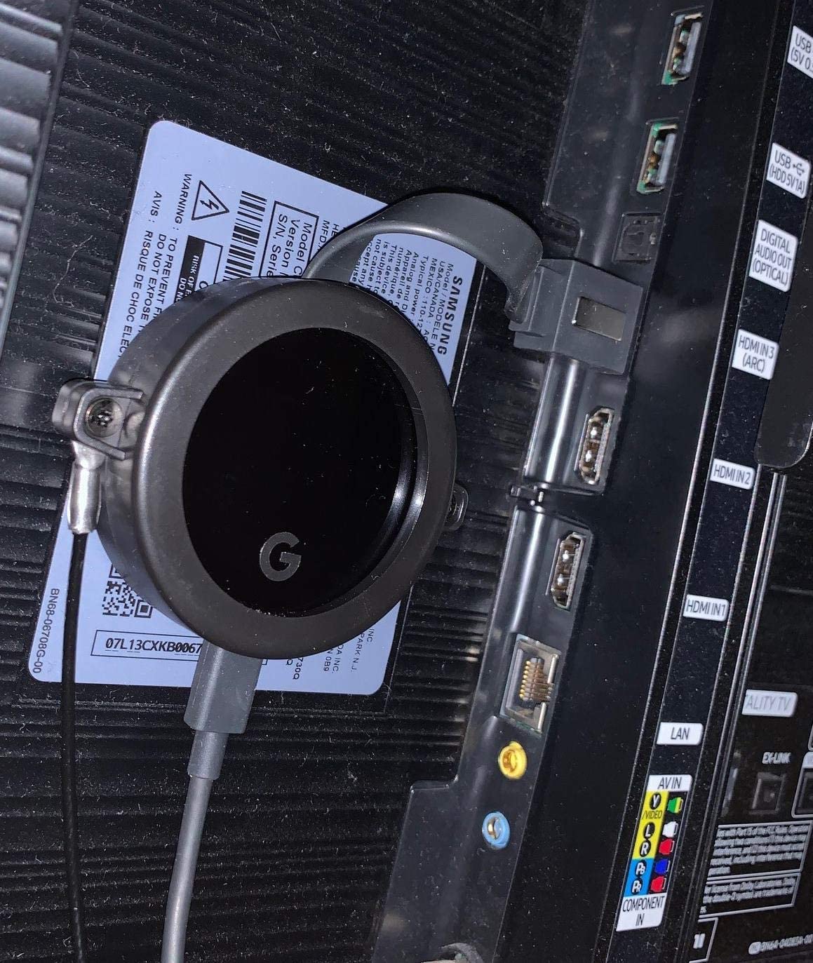 Chromelock Anti-Theft TV Mount For Chromecast 3rd Gen - Secure Enclosure For Hotels & Businesses