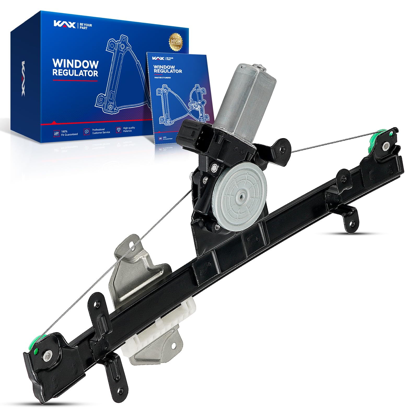 KAX 751-395 Power Window Regulator w/Motor Fit for Sentra 2013-2019